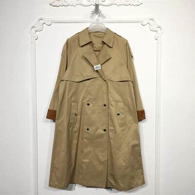 蔓系列 8086S144 时尚风衣外套品牌女装折扣颦薪