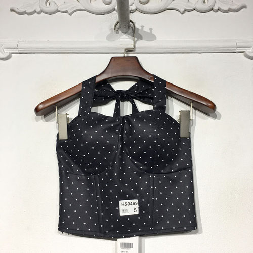 然系列 K50469 时尚背心品牌女装折扣颦