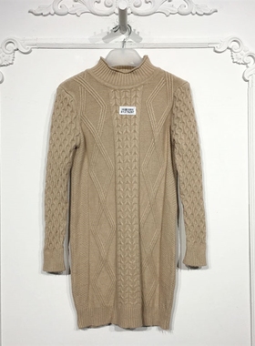 西树系列 8137S297 时尚针织连衣裙品牌女装折扣颦薪