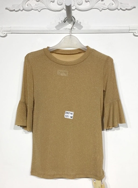 潮系列 D92746 时尚上装品牌女装折扣馨薪