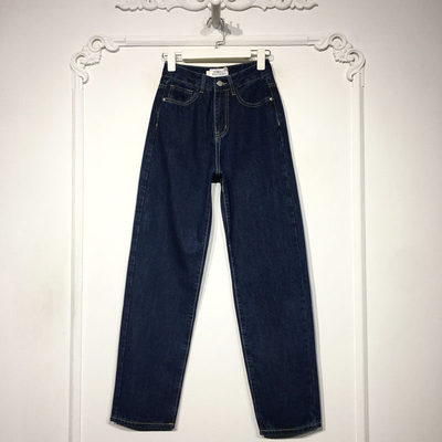 容系列 8331S201 时尚牛仔长裤品牌女装折扣颦薪