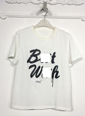 欧系列 8172S169 时尚T恤品牌女装折扣颦薪