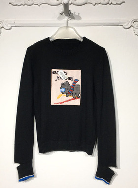 欧系列 8321S108 时尚针织衫品牌女装折扣馨薪