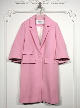 欧系列 8150S127 时尚毛呢外套品牌女装折扣颦薪