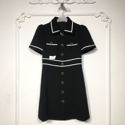 潮系列 LM06910 时尚连衣裙品牌女装折扣馨薪