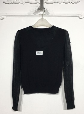 欧系列 8176S115 时尚羊毛针织衫品牌女装折扣颦薪