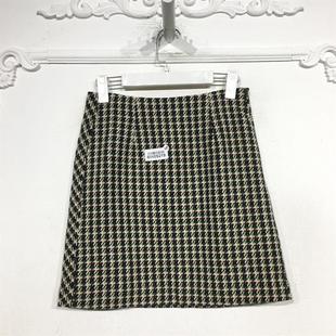 毛呢短裙品牌女装 时尚 折扣颦薪 8060S219 VE系列