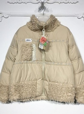 潮系列 8280S216 时尚棉衣品牌女装折扣颦薪