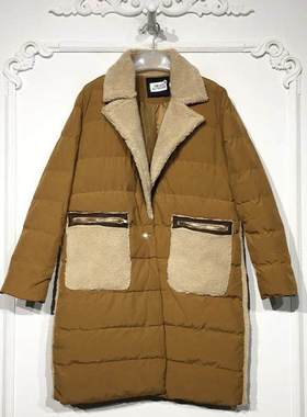 潮系列 8279S189 时尚棉衣品牌女装折扣颦薪