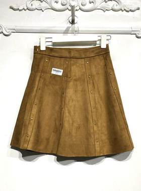 网红系列 D84066 时尚短裙品牌女装折扣颦薪