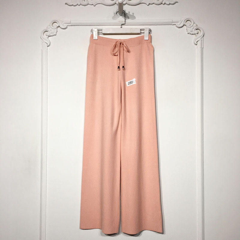 容系列 8325S046 时尚针织阔腿裤品牌女装折扣颦薪,女装/女士精品,休闲裤,淘宝优惠券,粉丝福利购,淘宝优惠卷