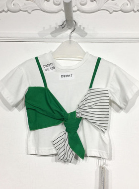 潮系列 PF11570 时尚T恤品牌童装折扣饕