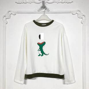 卫衣品牌女装 时尚 折扣颦薪啵 D89276 伊X系列