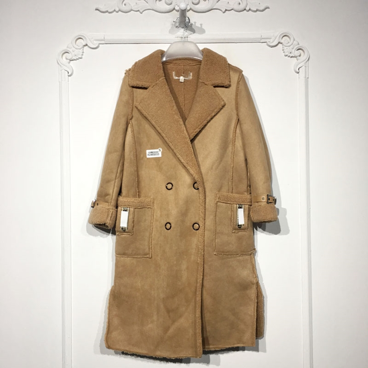 容系列 8246S033 时尚毛呢外套品牌女装折扣颦薪