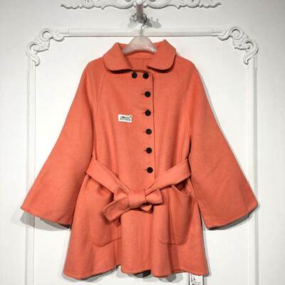 西树系列 8277S034 时尚羊毛双面呢毛呢外套品牌女装折扣颦薪