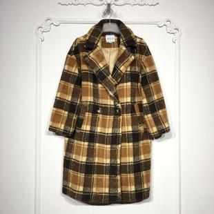 颗粒绒毛呢外套品牌女装 时尚 折扣颦薪 8274S148 衣PTC旗下盛F系列