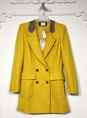 GP系列 D99718 时尚毛呢外套品牌女装折扣颦薪