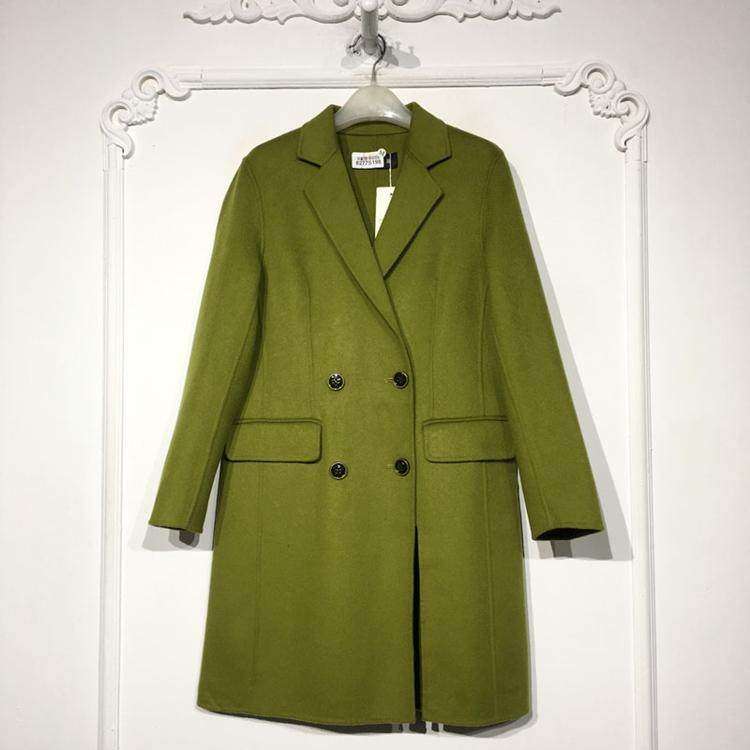 潮系列 8277S198 时尚羊毛双面呢毛呢外套品牌女装折扣颦薪,女装/女士精品,毛呢外套,淘宝优惠券,粉丝福利购,淘宝优惠卷