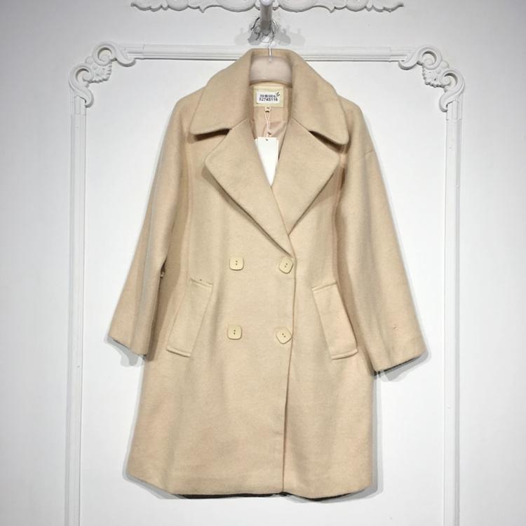 NZ系列 8274S116 时尚毛呢外套品牌女装折扣颦薪