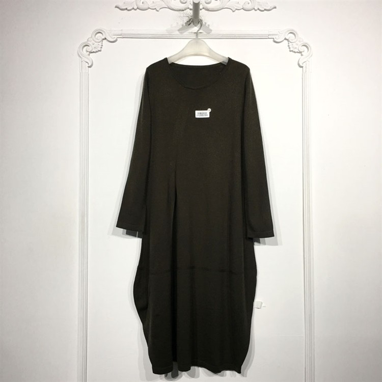 N系列 8125S199 时尚针织连衣裙品牌女装折扣颦薪