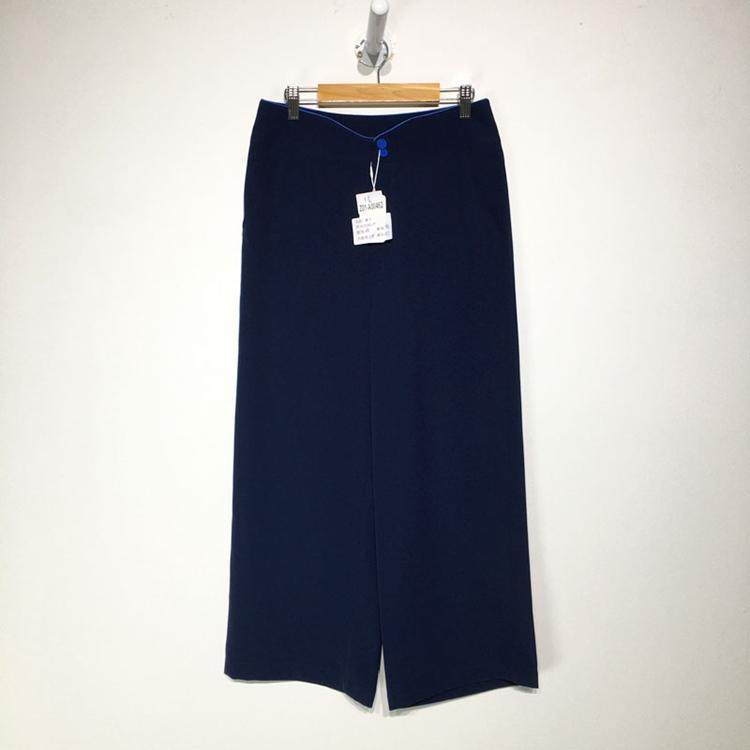 潮系列 Z01-A00462 时尚九分裤品牌女装折扣颦薪