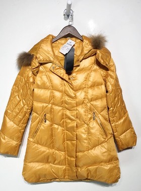 潮系列 Z01-A01564 时尚羽绒服品牌女装折扣颦薪