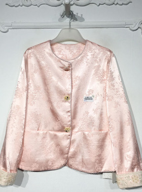 容悦 YB000838 时尚国风新中式短款外套品牌女装折扣颦薪