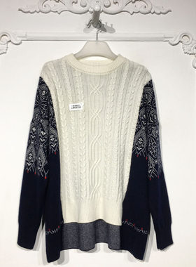 玛SFES系列 LM09230 时尚针织衫品牌女装折扣颦薪