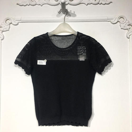 欧系列 8323S112 时尚针织衫品牌女装折扣颦薪