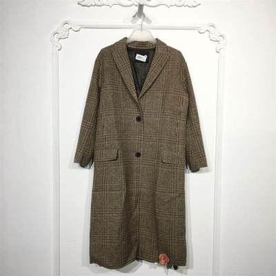 STRT系列 8084S198 时尚毛呢外套品牌女装折扣颦薪