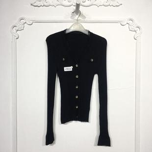 品牌女装 ANSYS系列 羊毛针织开衫 时尚 折扣颦薪 8159S099