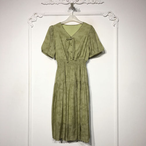 容悦 8347S112 时尚国风新中式连衣裙品牌女装折扣颦薪
