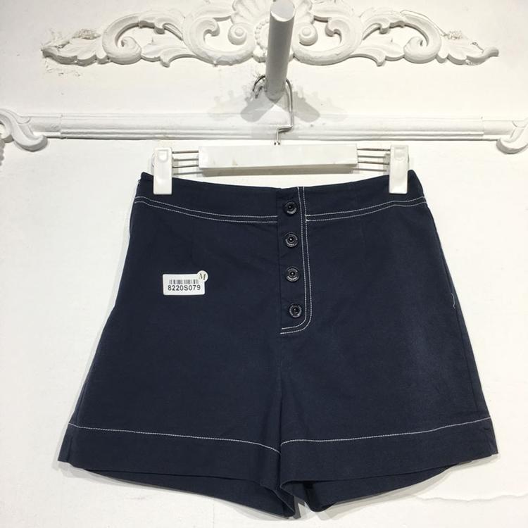 舞系列 8220S079 时尚短裤品牌女装折扣颦薪