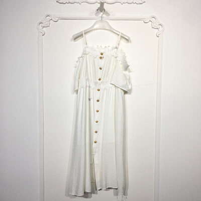潮系列 8175S283 时尚连衣裙品牌女装折扣颦薪