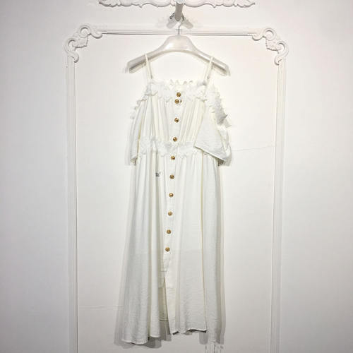潮系列 8175S283 时尚连衣裙品牌女装折扣颦薪