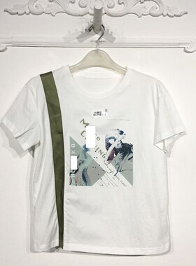 潮系列 8171S162 时尚T恤品牌女装折扣颦薪