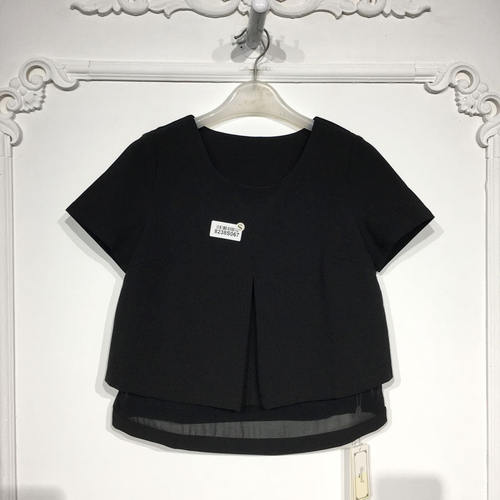 潮系列 8238S067 时尚T恤品牌女装折扣颦薪