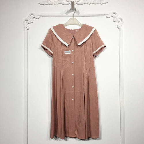 WLDS系列 8189S273 时尚连衣裙品牌女装折扣颦薪