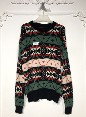 玛SFES系列 LM09228 时尚针织衫品牌女装折扣颦薪