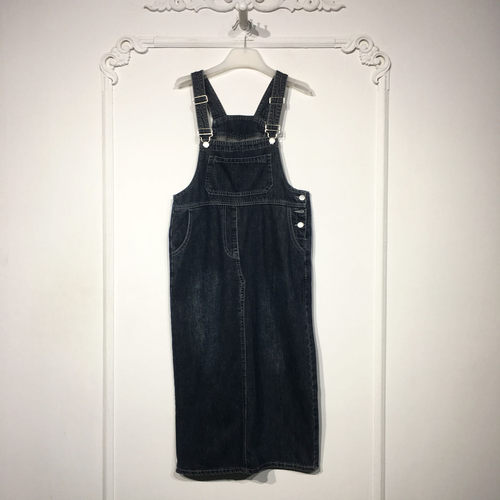 容悦 8352S107 时尚牛仔连衣裙品牌女装折扣颦薪