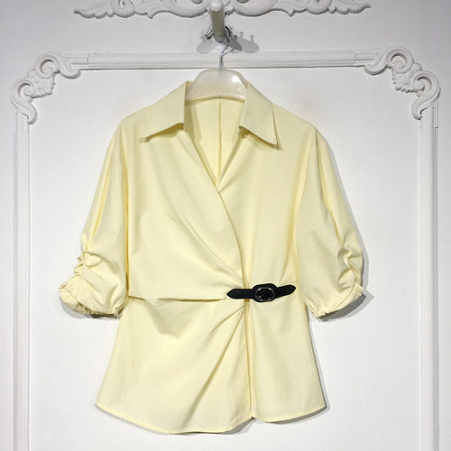 容悦 YB001045 时尚衬衫品牌女装折扣颦薪