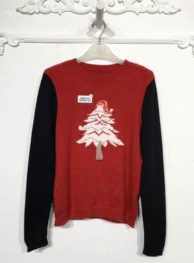 欧系列 8053S142 时尚针织衫品牌女装折扣颦薪