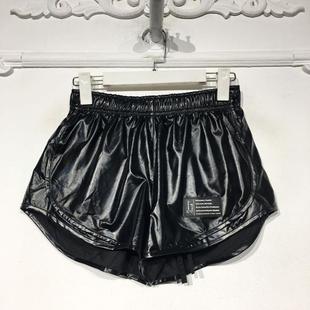 品牌女装 潮系列 PU皮短裤 时尚 折扣颦薪 8268S109
