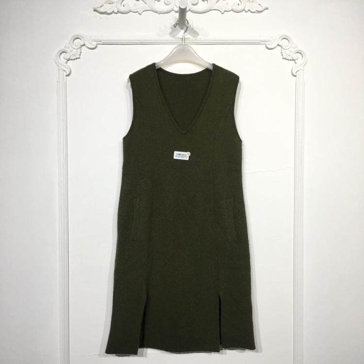 欧系列 8153S272 时尚针织连衣裙品牌女装折扣颦薪