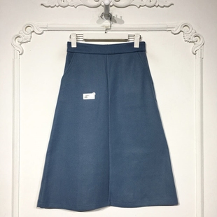毛呢半身裙品牌女装 时尚 折扣颦薪 8268S203 潮系列