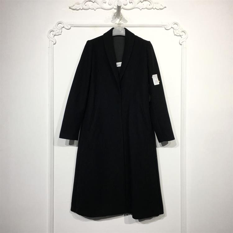 欧系列 8070S033 时尚长款毛呢外套品牌女装折扣颦薪