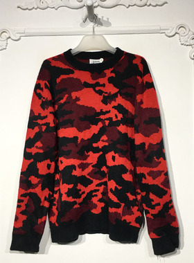 欧旗下T系列 LM09349 时尚针织衫品牌男装折扣颦薪