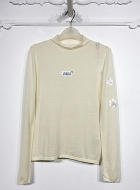 欧系列 8176S141 时尚羊毛针织衫品牌女装折扣颦薪