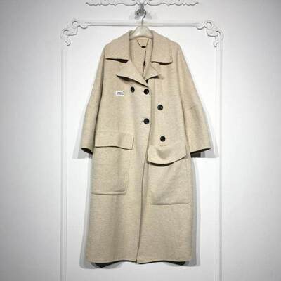 西树系列 8276S254 时尚羊毛双面呢毛呢外套品牌女装折扣颦薪