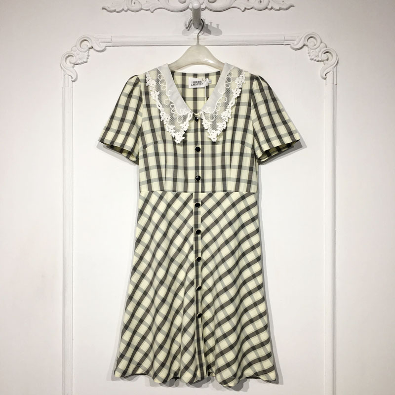潮系列 LM06887 时尚连衣裙品牌女装折扣馨薪